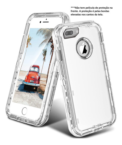 Capa 360º Anti Impacto Pro Shield Para iPhone 6 A 15 Pro Max