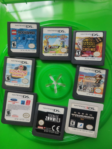 Lote De 8 Juegos Nintendo Ds Y 3ds Sueltos Originales 