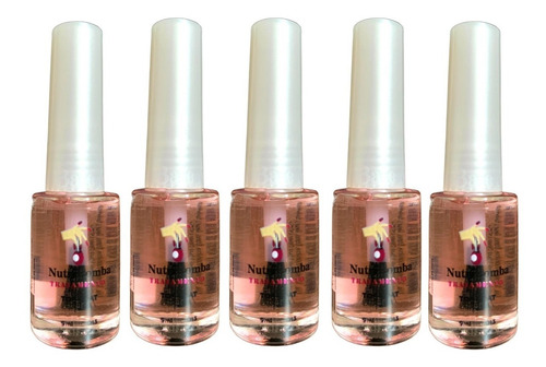  5 Top Coat Nutri Bomba Original  Atacado Manicure Kit Unhas