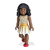 Mega Construx American Girl Figure Building Set, Oro