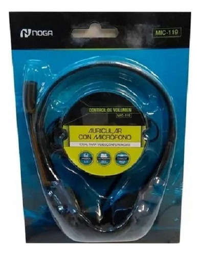 Auriculares Para Pc Con Microfono Flexible Noga Mic-119