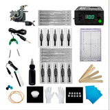 Kit Para Tatuar Tattoo Fuente 2,5 Amp  Solid Ink Usa Nuevo!!