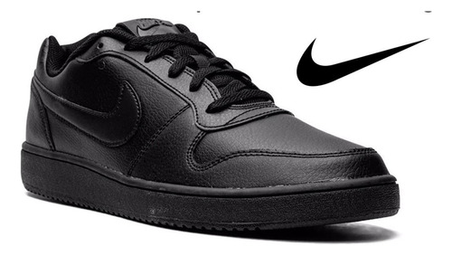 Tenis Nike Ebernon Low Negro Zapatillas Hombre