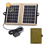 Panel Solar Viajero Recarga Portátil Celulares Y Baterías