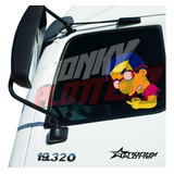 Vinilo Ventana Camion - Simspons Milhouse Acompañante