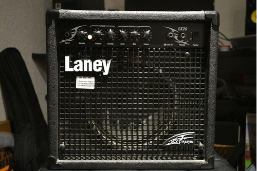 Amplificador De Guitarra Laney Lx20 De 15w