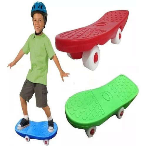 Skate Patineta Infantil De Plastico Macizo  Eyb 147 Educando