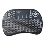 Mini Teclado Com Touchpad Sem Fio Com Led Al313 