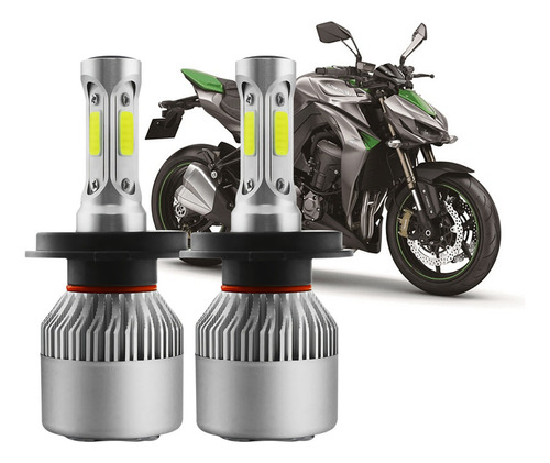 Z 12000lm Focos Led 9003 H4 Para Moto Bajaj Pulsar Rs 200