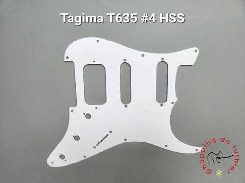 Escudo Guitarra Tagima T635 #4 Hss Branco