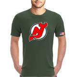 Playera Hockey New Jersey Devils Militar Camo