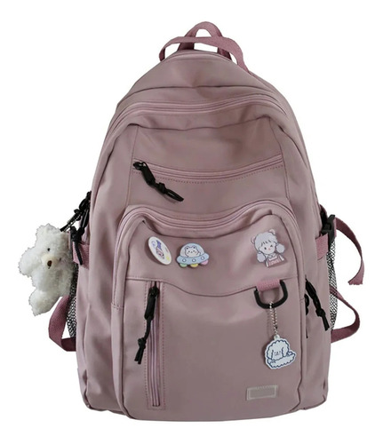 Mochila Escolar Grande A La Moda Para Niñas Y Mujeres, Mochi