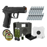 Pistola Pressão Gamo Co2 C15 4.5 + Maleta + Kit Atirador Top