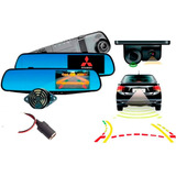 Espejo Retrovisor Dvr Camara Y Sensor De Reversa Mitsubishi