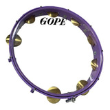 Pandeiro Gope Super Leve G2 13'' Reels Lilas Pele Cristal