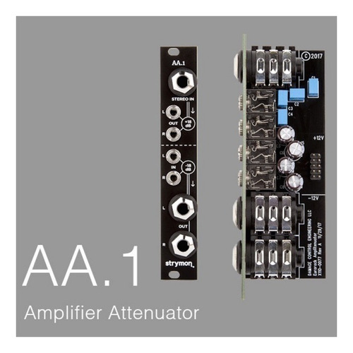 Strymon Aa.1 Amp Atenuator Eurorack Effect Undergrundweb