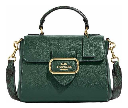 Bolsa Coach Original Ce568 Verde Envio Gratis