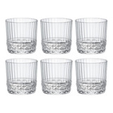 Set 6 Vasos Bajos Whisky Americas 20s 300 Ml 