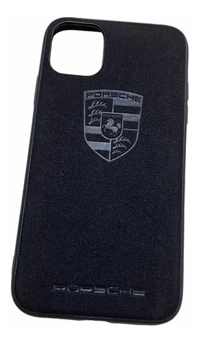 Capa iPhone X Xs Max Xr 7 8 Plus Porsche Detalhe Alcântara