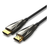 Cable Hdmi 2.0 Fibra Optica Certi 4k 60hz 18gbps 60m Vention