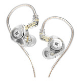 Auriculares Para Monitoreo In Ear Kz Edx Pro - Cristal