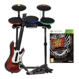 Guitar Hero Warriors Of Rock Para Xbox 360 Bundle / Paquete