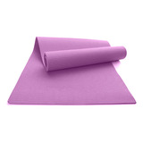 Tapete Portátil Yoga Pilates Fitness Ejercicio Relajación Color Lila