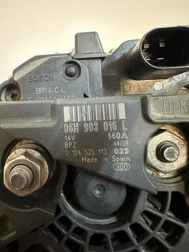 Alternador Audi A4 / A5 / Q5 Motor 1.8-2.0 Nafta Bosch   Foto 6