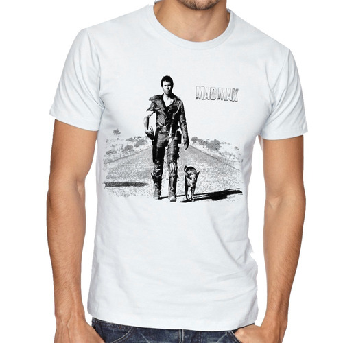 Camiseta Luxo Mad Max Mel Gibson Filme Antigo Vintage Retro