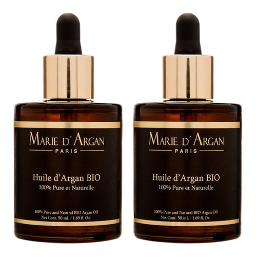 Duo De Aceite De Argan 100% Puro Natural Organico Vegano