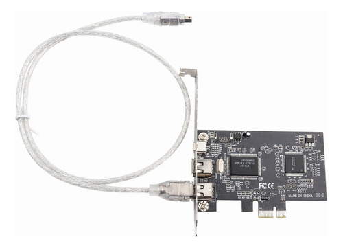 Placa Controladora Pci-e Express Firewire 1394a Ieee1394 Com