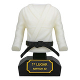 Trofeu Kimono Jiujitsu Judo Taekwondo Personalizavel