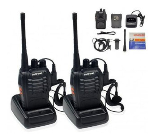 Radios Walkie Talkie De Comunicación 888s Baofeng 