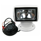 Farol De Busca C/ Controle P/ Barcos Lanchas Searchlight 12v Cor Da Carcaça Branco Cor Da Luz Branco-quente