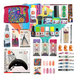 Kit Master Mc Nails 47 Pzs Manicure, Pedicure Uñas Acrílicas