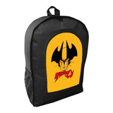 Mochila Negra Devilman Crybaby Anime Adulto / Escolar A7