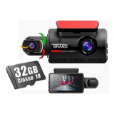Câmera Veicular Dashcam Carro Dvr Full Hd Microfone + 32gb