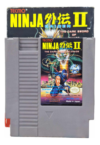 Ninja Gaiden 2 Con Caja Incluye Caja Y Manuales Originales