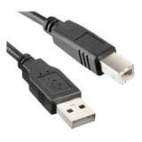 Cable De Impresora Usb De 1,5 M Con Filtro De Interferencia De Color Negro