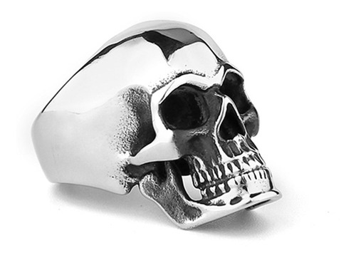 Anillo Cráneo Calaveras Skull Gótico Acero Inoxidable Hombre