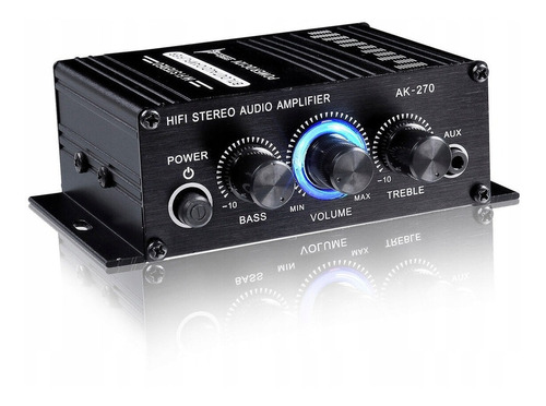 Amplificador De Potencia De Audio Estéreo Hifi De 2 Canales