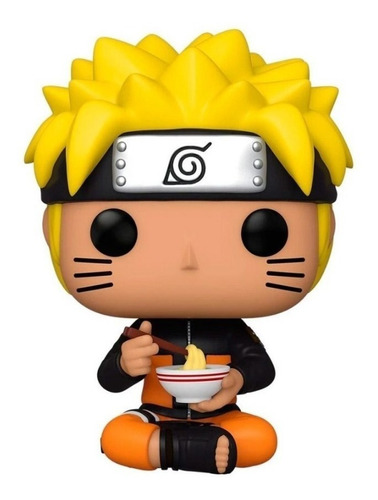Figura De Acción  Funko Naruto Shippuden Naruto W/noodles 50344 De Funko Pop! Animation