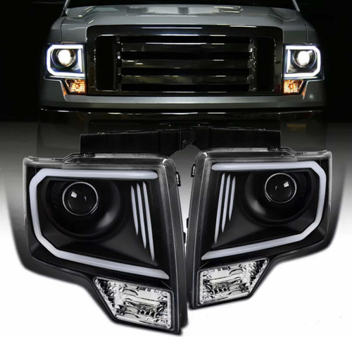 Faros Led Ford Raptor Lobo/f150 2009 2010 2011 12 2013 2014