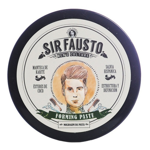 Sir Fausto Cera Barbería Pelo 100g