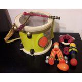 Tambor Con Instrumentos De Percusion B Parum Pum Pum Drum