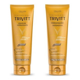 Leave-in Hidratante Trivitt 250 Ml + Mascara Trivitt 250ml 