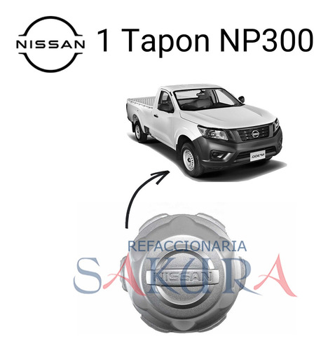 Tapon Rueda 1 Pz. Np300 2018 Nissan