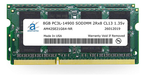 Memoria Ram Adamanta De 16 Gb (2 X 8 Gb) F/ iMac Ddr3 De 186