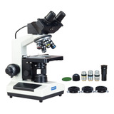 Omax 40x -2000x Digital Binocular Fase Microscopio Compuesto