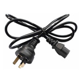 Cable Fuente Alimentación 220v Reforzado 145cm Pc Cargador 